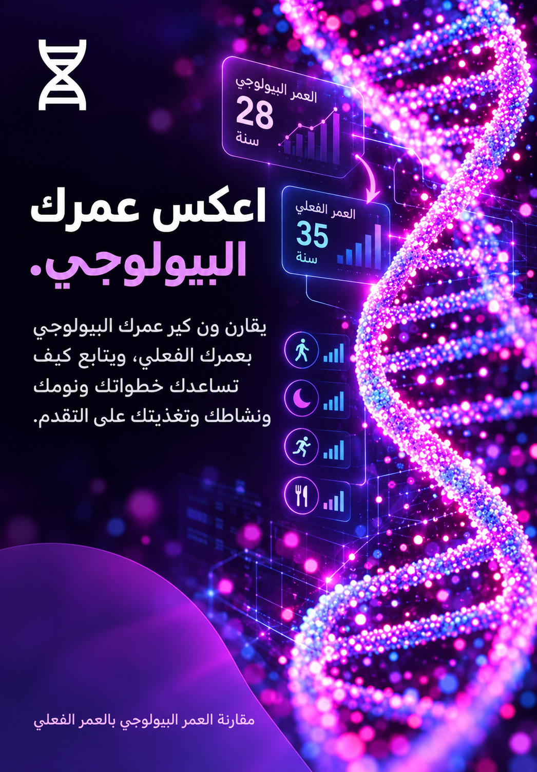 اعكس عمرك البيولوجي مع ون كير
